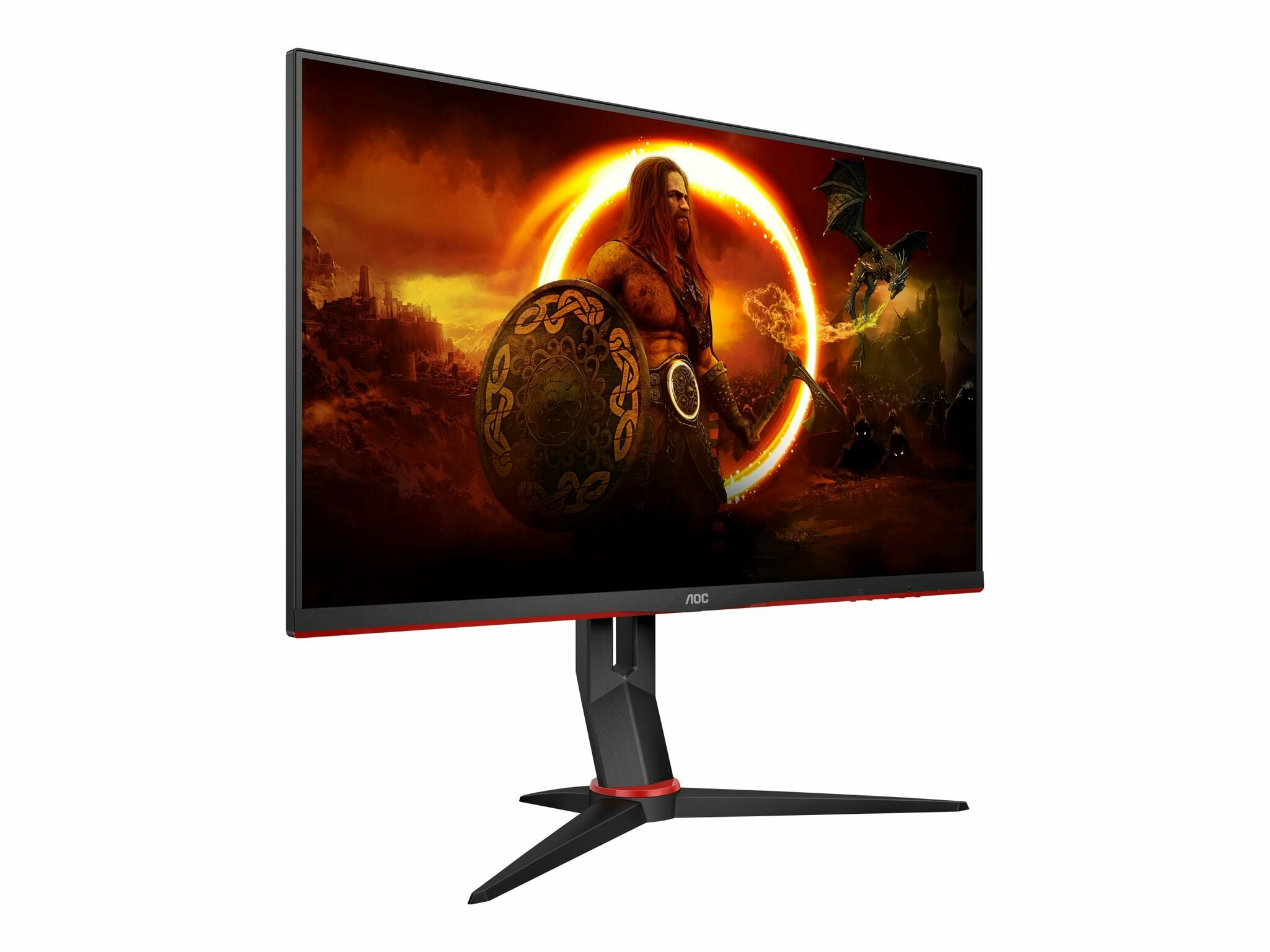 AOC Gaming Q27G2U/BK 27″ 2560 x 1440 (2K) HDMI DisplayPort 144Hz Pivot-skärm