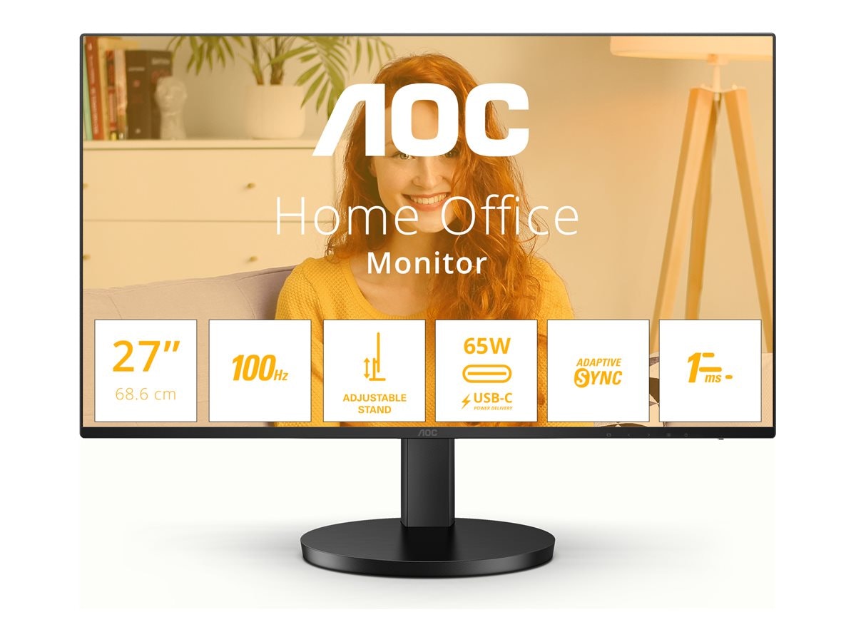 AOC Q27B3CF2 27″ 2560 x 1440 (2K) HDMI USB-C 100Hz dockningsskärm