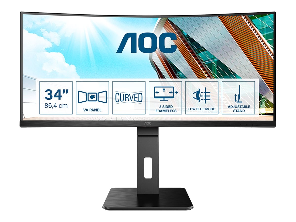 AOC CU34P2A 34″ 3440 x 1440 (UltraWide) HDMI DisplayPort 100Hz