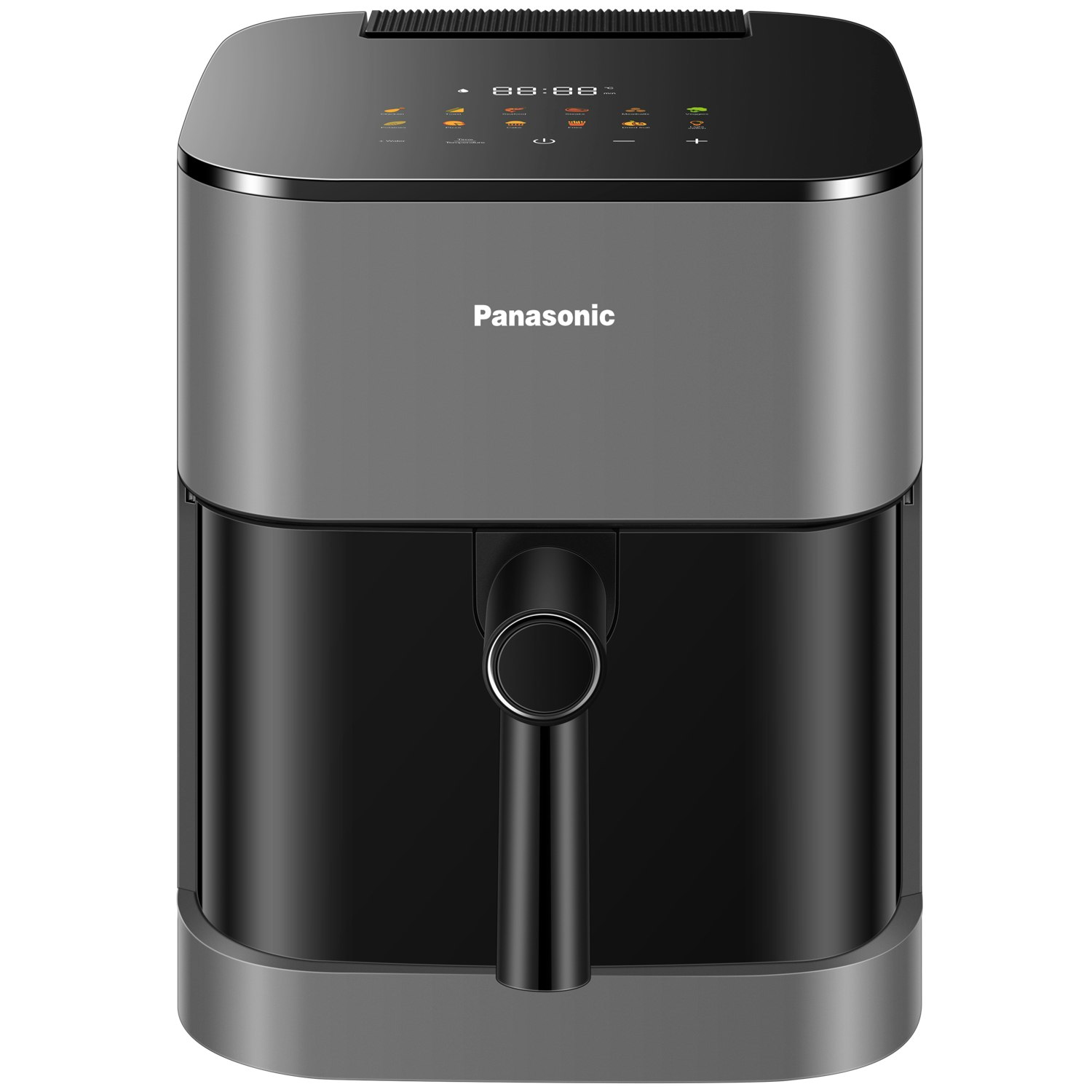 Panasonic Airfryer 5l NF-CC500SXE Dubbla element Touch, Belysning, Ånga