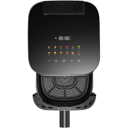 Panasonic Airfryer 5l NF-CC500SXE Dubbla element Touch, Belysning, Ånga