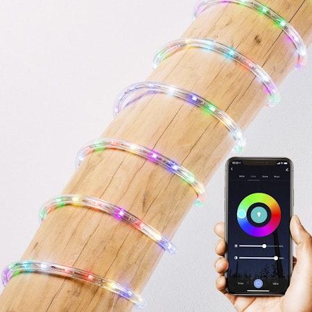 Smart RGB ljusslang 10 meter med 300 lysdioder - WiFi