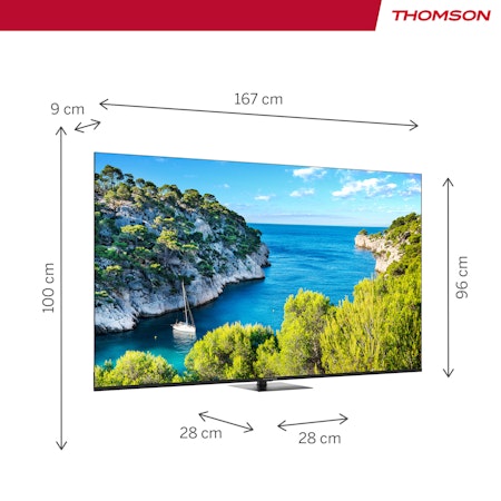 Thomson 75" 75UG5C14 UHD Google Smart TV