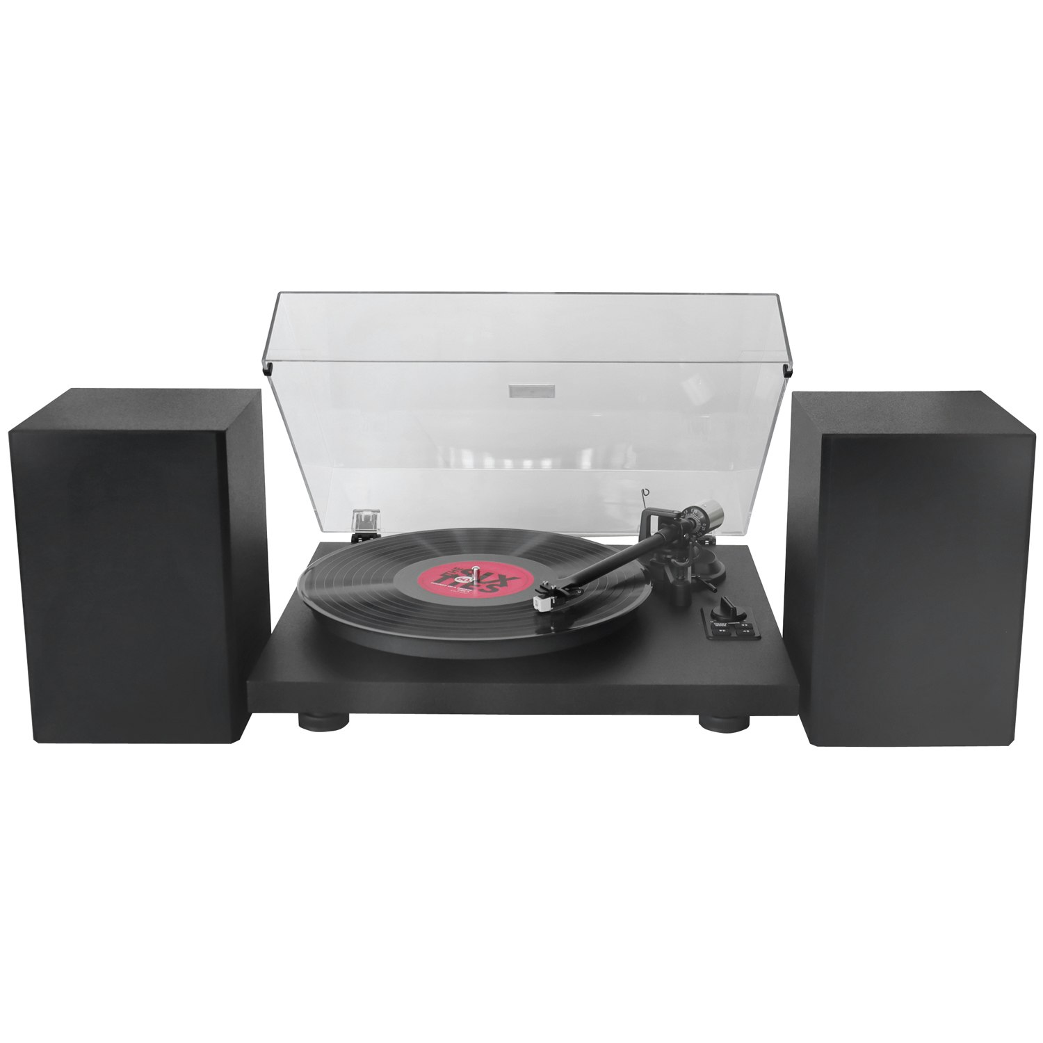 Soundmaster PL711SW Skivspelare med 2-vägs högtalare Bluetooth