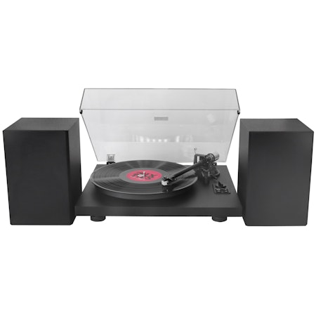 Soundmaster PL711SW Skivspelare med 2-vägs högtalare Bluetooth