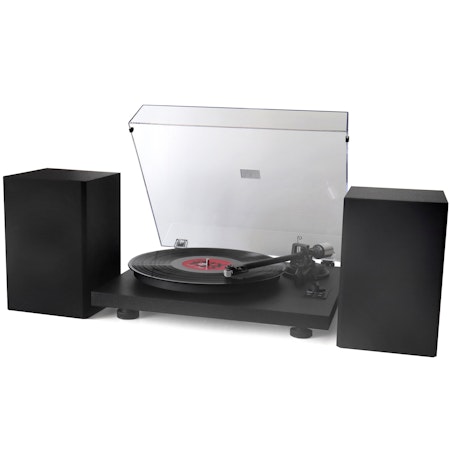 Soundmaster PL711SW Skivspelare med 2-vägs högtalare Bluetooth