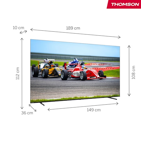 Thomson 85QG7S14 85" QLED PRO UHD Google Smart TV