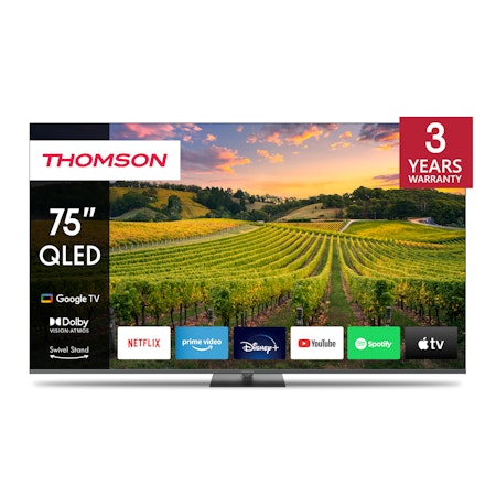 Thomson 75QG5C14 75" QLED UHD Google Smart TV