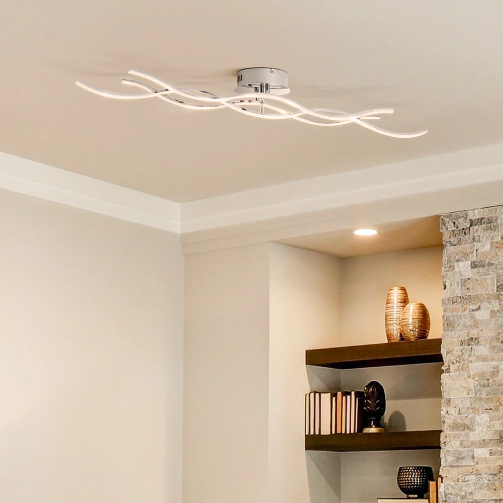 Modern taklampa inkl LED 3-stegs dimbar – Emma
