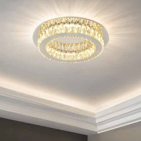 Lyxig taklampa kristall LED 3-stegs dimbar - Diamond