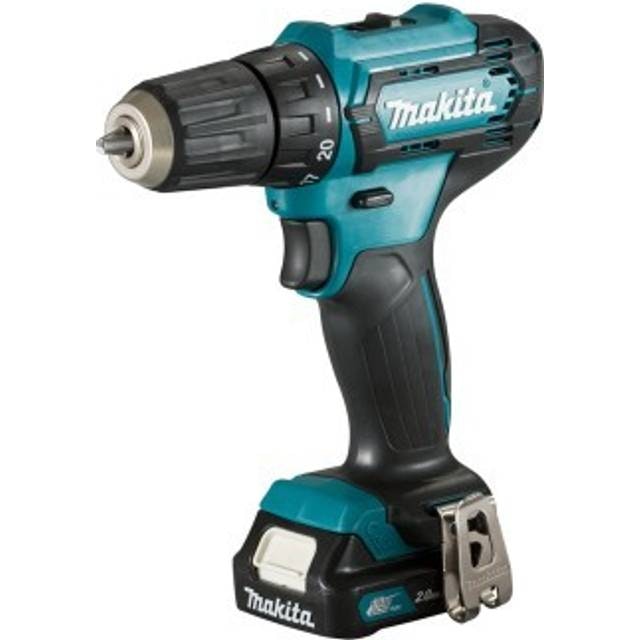 Makita DF333Dsae 12V sladdlös borrmaskin , Batteri ingår – Kompakt design
