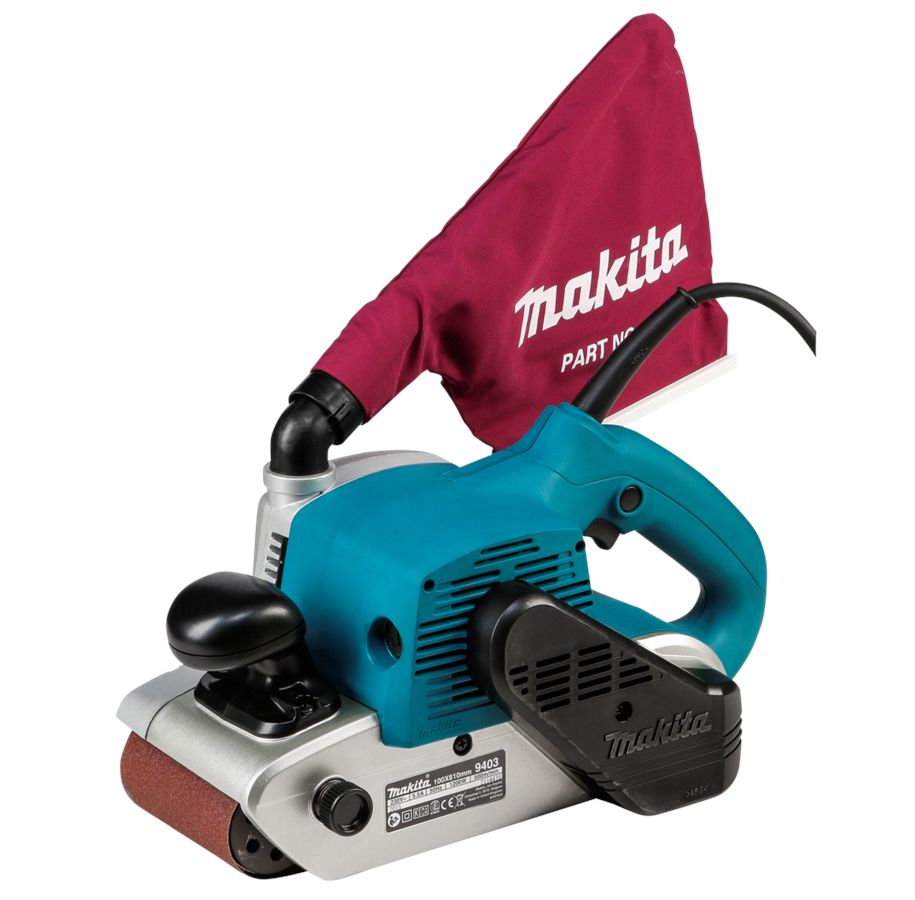 Makita 9403J bandslipmaskin 100 x 610 mm 1200W