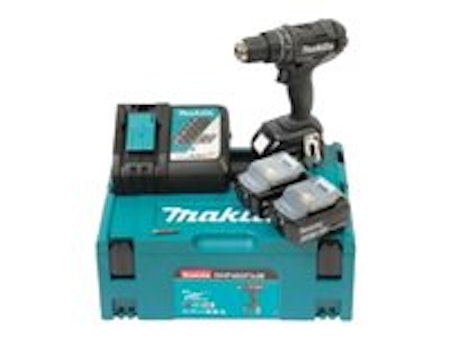 Makita DHP482F3JB Slagborrmaskin - 3 st batterier ingår 18V - laddare