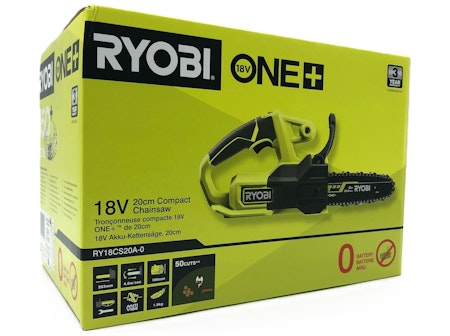 Ryobi ONE+ RY18CS20A-0 18V Motorsåg 20cm - Utan batteri