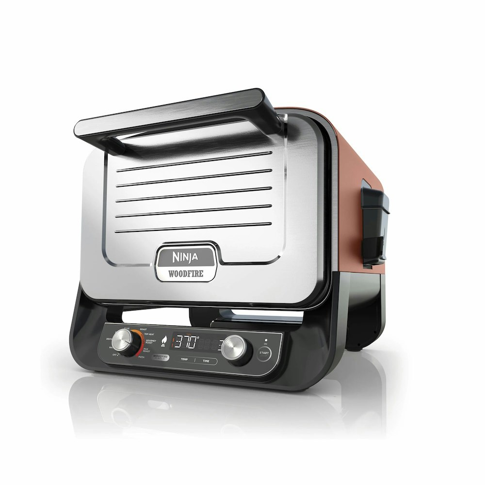Ninja OO101EU Woodfire Elektrisk Utomhusugn 2400W Röd