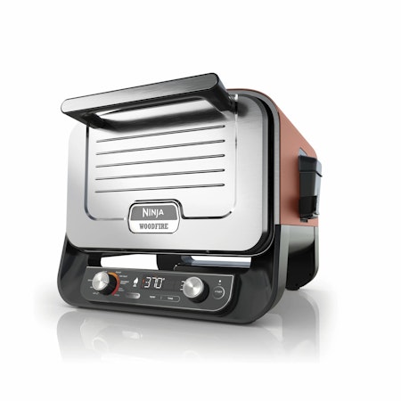 Ninja OO101EU Woodfire Elektrisk Utomhusugn 2400W Röd