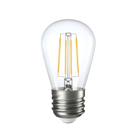 LY Sweden E27 LED lampa Dimbar 3W - Varmvit - 2200K - fyra filament