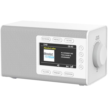 Soundmaster Bordsradio med färg-display - Vit - DAB900WE