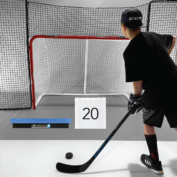Starskills Hockey Pro Flooring Tiles Premium Shooting Kit 20-Pack