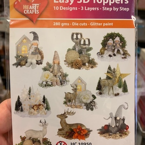 3D Toppers 10-pack
