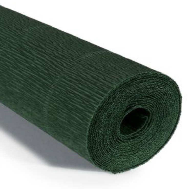 COD. 561 FLORIST CREPE PAPER 180g - Forest Green  Forest Green