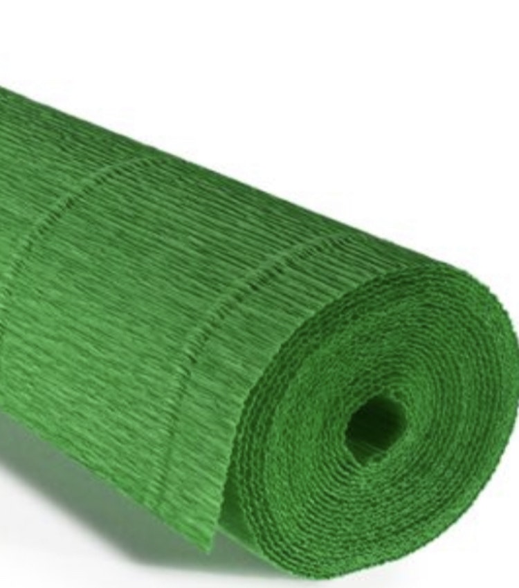 COD. 563 CREPE PAPER Gr.180  Green