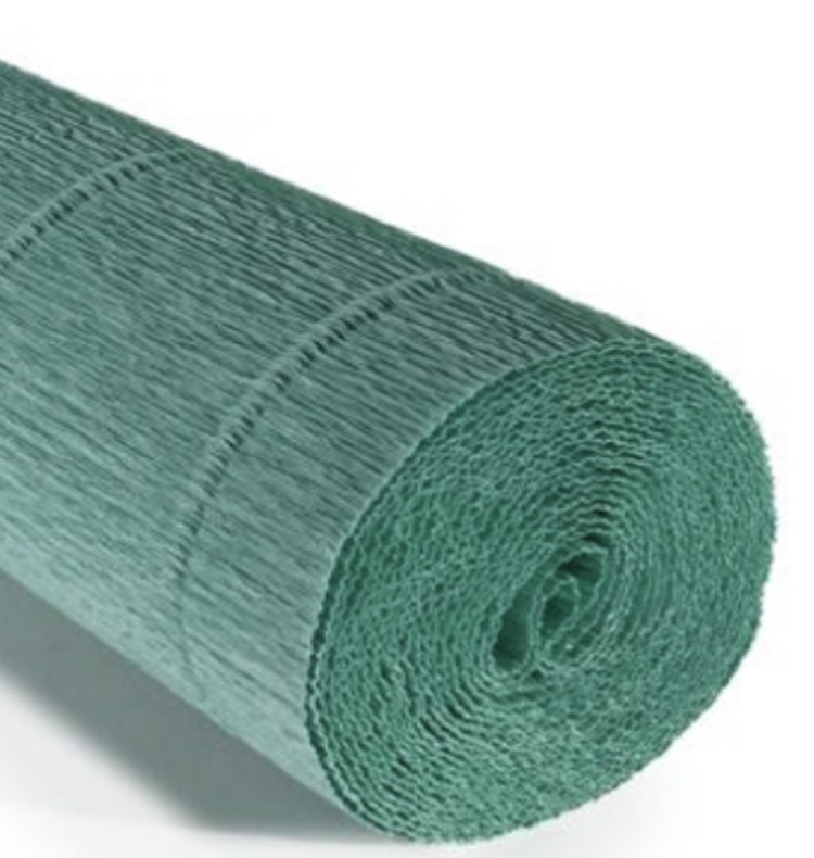 COD. 17E/4 CREPE PAPER Gr.180  Tiffany Green