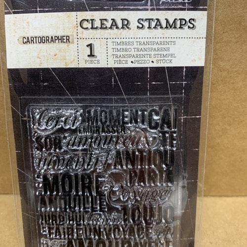 B 24, ca 7x6 cm clearstamp