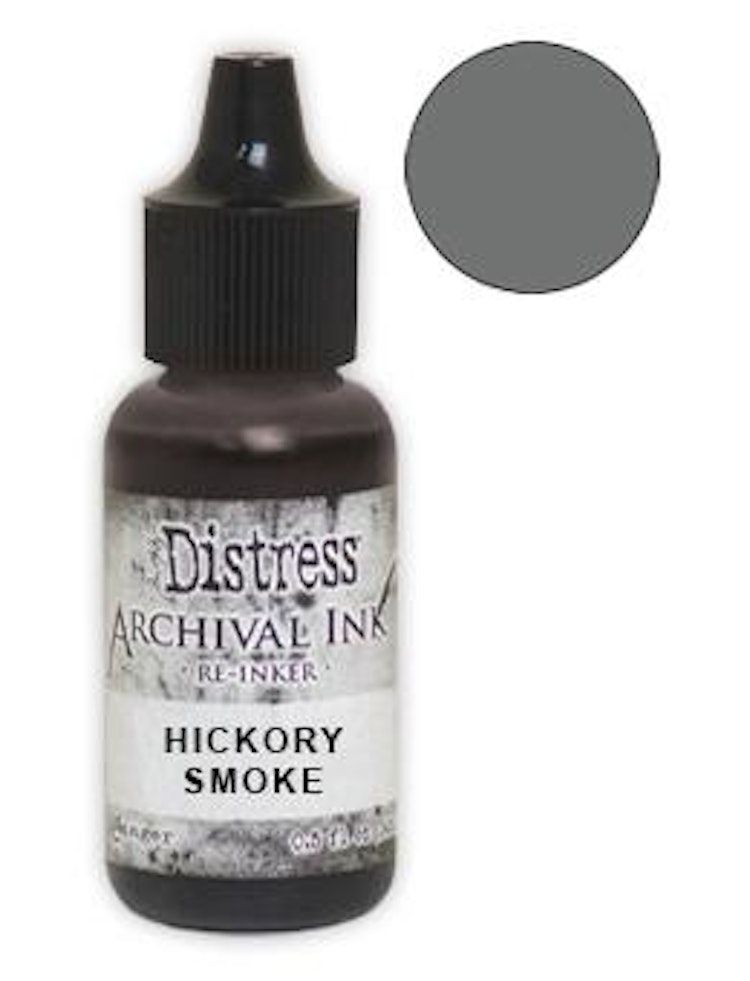 Tim Holtz® Distress Archival Re-Inker Hickory Smoke .5 oz