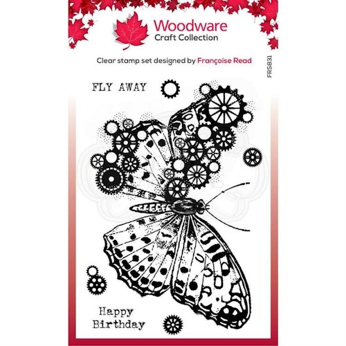Woodware Clearstamp "Butterfly" FRS831