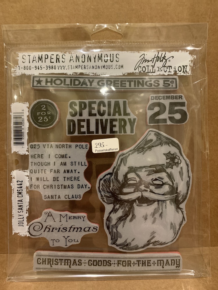 Stampers anonymous Jolly Santa CMS442