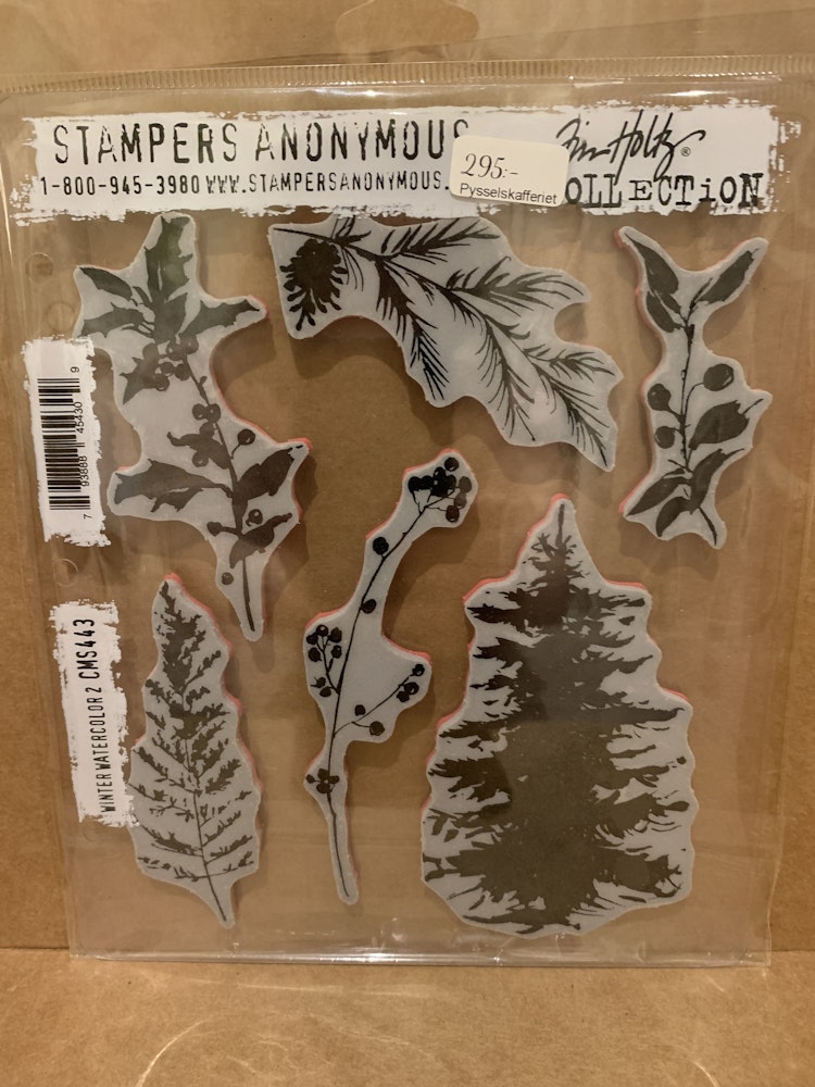 Stampers anonymous Tim Holtz Winter Watercolour CMS443