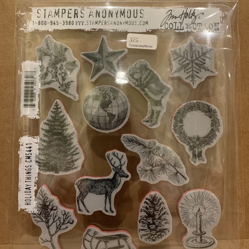 Stampers anonymous Tim Holtz Holiday Things CMS441