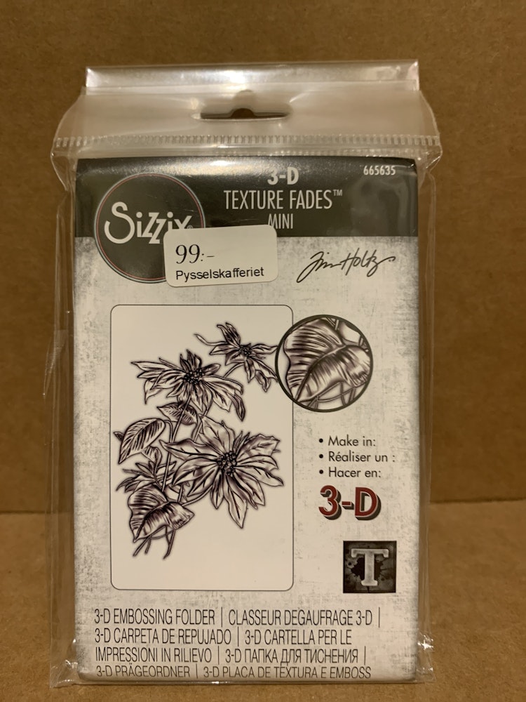 Sizzix 3-D texture fades 665635