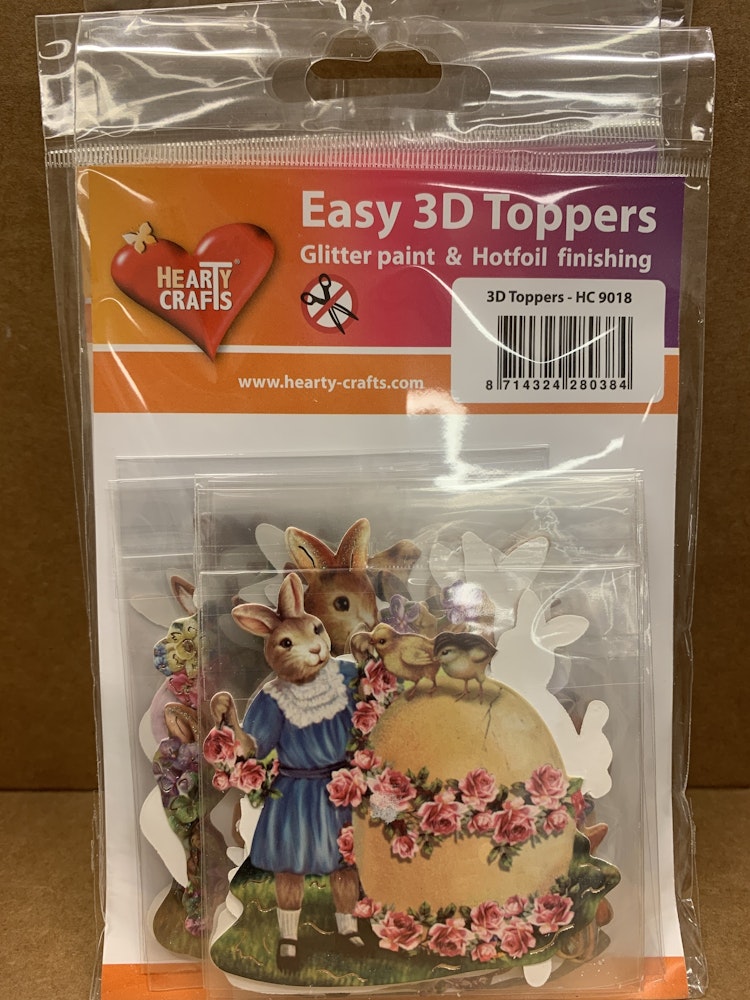 Easy 3D toppers