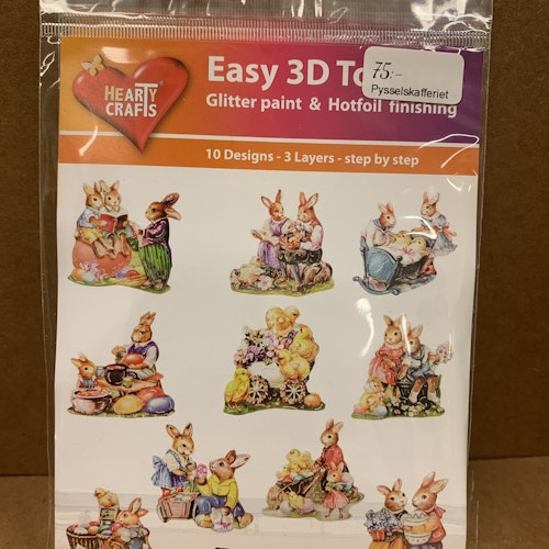 Easy 3D toppers