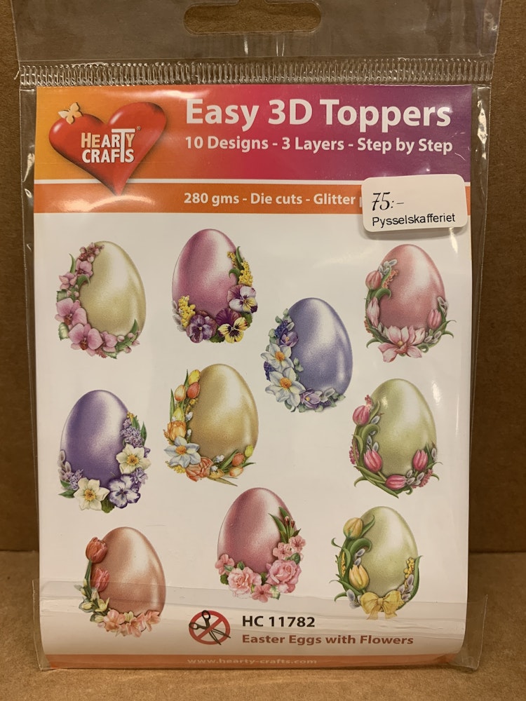 Easy 3D toppers