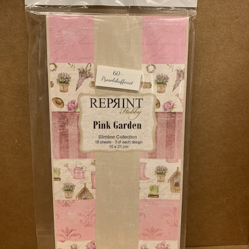 Slimline collection 10x21 18 ark Pink Garden