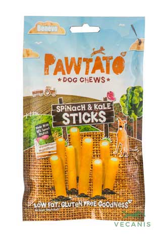 Benevo Pawtato Sticks Spinach & Kale