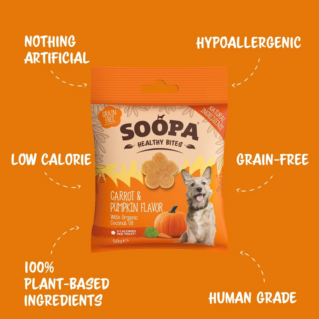 Soopa Bites / Carrot & Pumpkin 50g