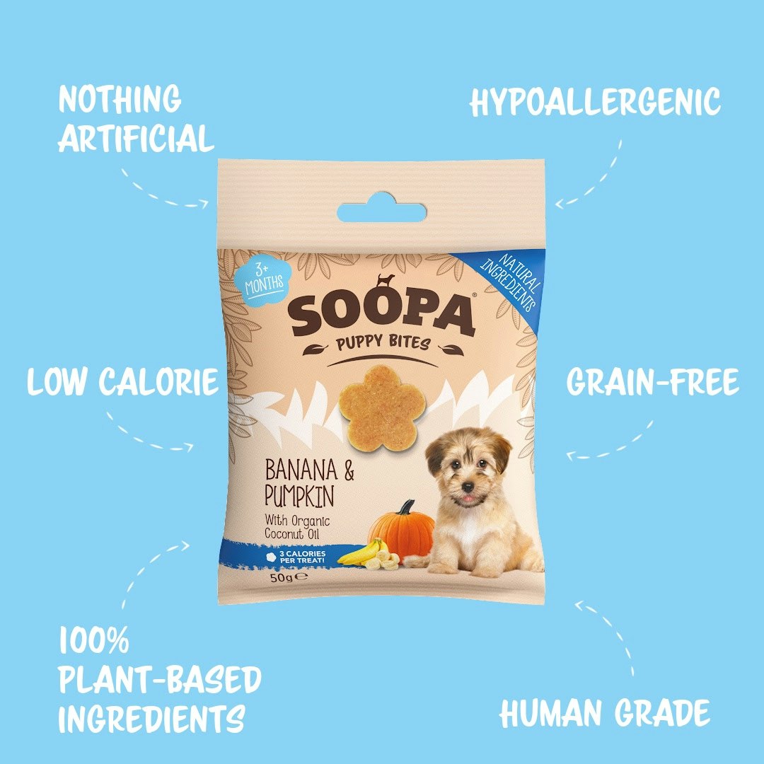 Soopa Bites Puppy / Banana & Pumpkin 50g