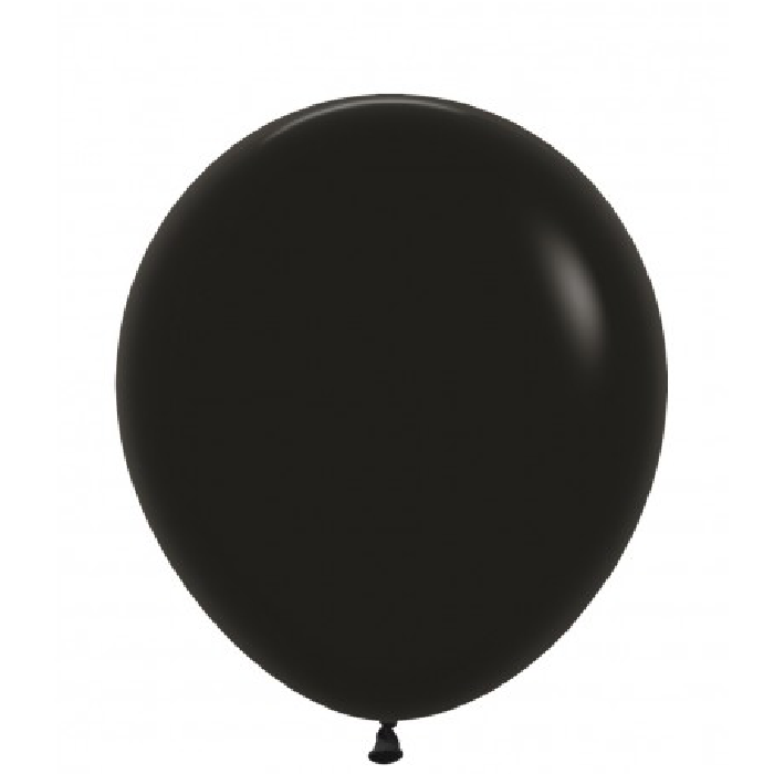 Latexballonger Professional Black 25cm 1st