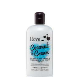 I Love.. Bubble Bath & Shower Crème Coconut & Cream 500ml