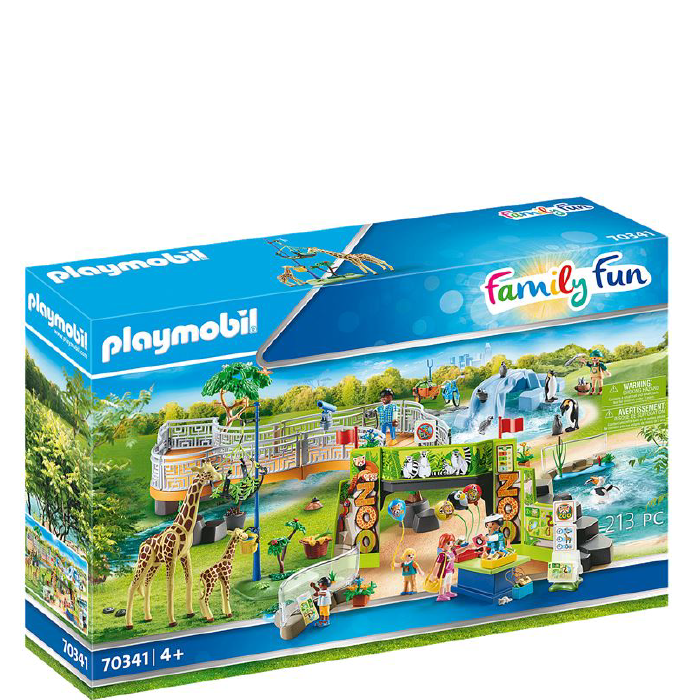 Playmobil Family Fun Zoo Mitt Stora Upplevelsezoo 70341 - Lager888