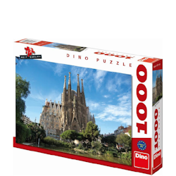 Dino Puzzle 1000 Bitar Barcelona Sagrada Familia