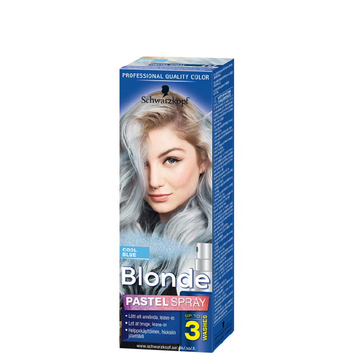Schwarzkopf Blonde Blonde Pastel spray Cool Blue