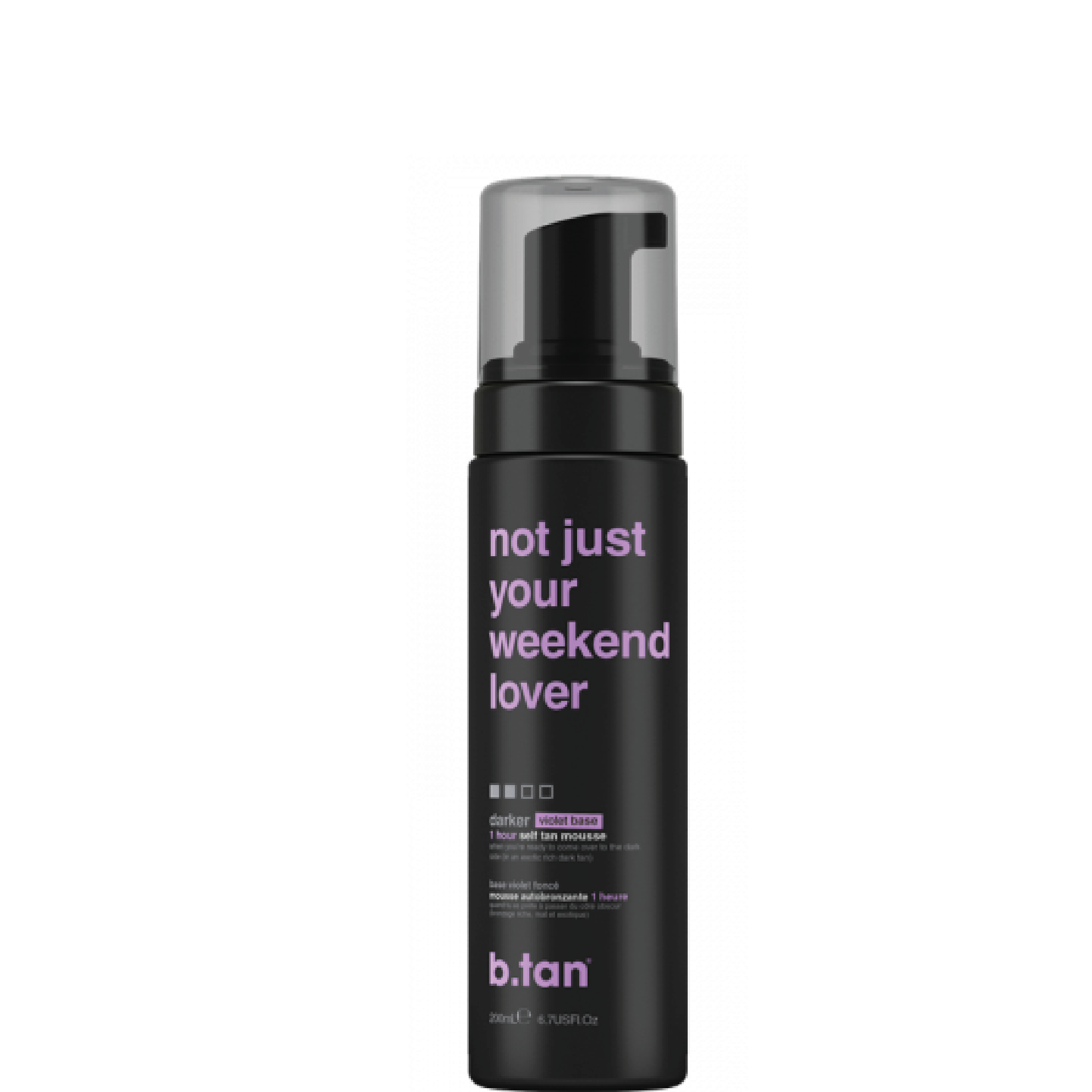 b.tan Self Tan Mousse Not just your weekend lover 200 ml