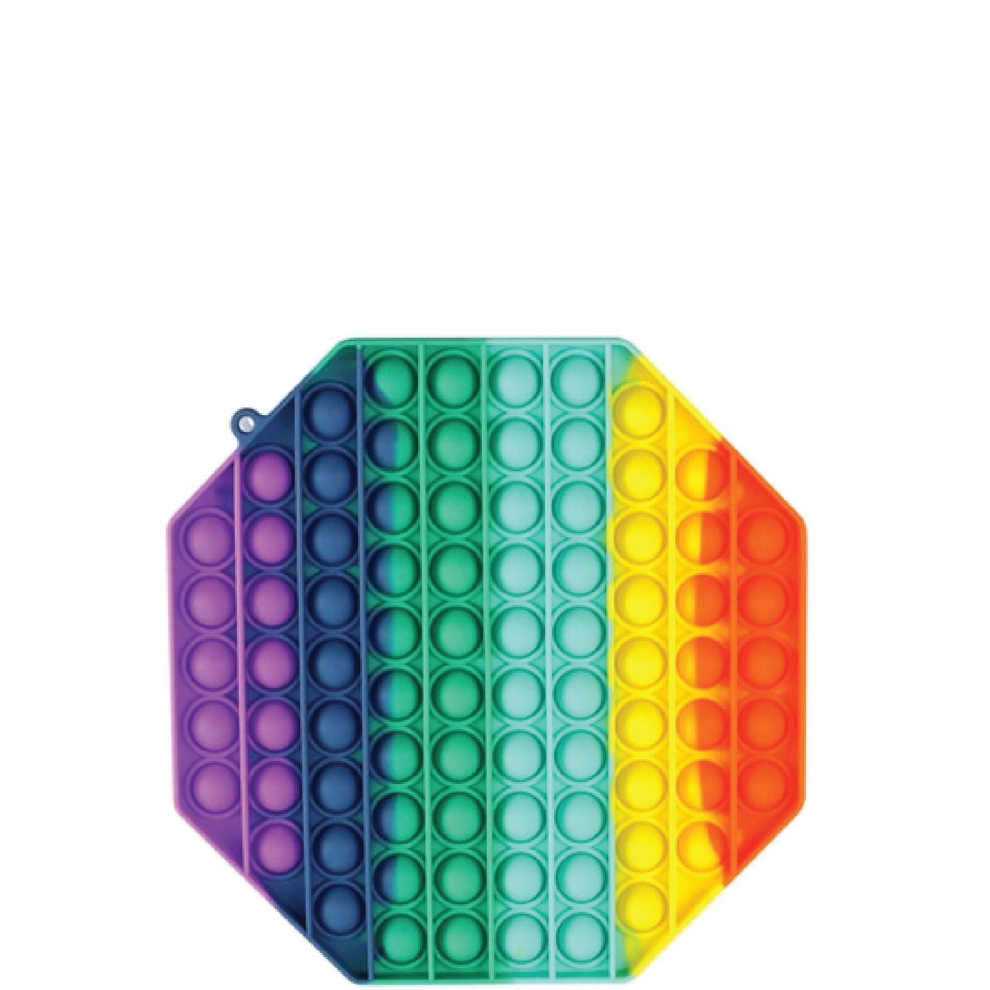 Plop Up! XXL Fidget Toy Rainbow Hegaxon 20cm