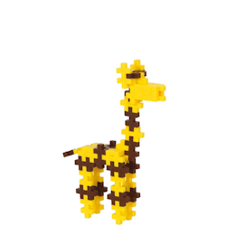 Plus Plus 3D Byggsats 100-bitar i tub Giraff