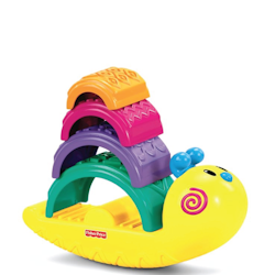 Fisher Price Growing Baby Rainbow Snail Stacker